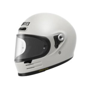 Shoei Glamster 06 Plain Motorcycle Helmet - Off White - Full Face