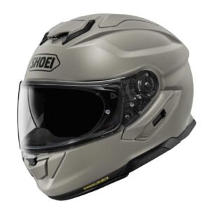 Shoei Gt-Air 3 Plain Motorcycle Helmet - Chalk Grey - Full Face