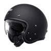 Shoei J.o2 Plain Motorcycle Helmet - Matt Black - Open Face