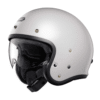 Shoei J.o2 Plain Motorcycle Helmet - Off White - Open Face