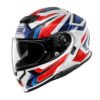 Shoei Neotec 3 Anthem Tc-10 Motorcycle Helmet - Blue / White / Red - Flip Front
