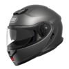 Shoei Neotec 3 Plain Motorcycle Helmet - Anthracite - Flip Up