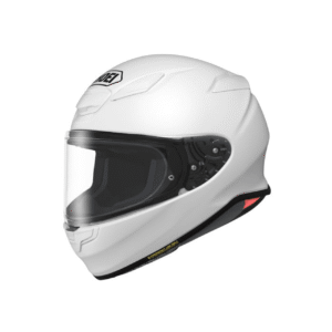 Shoei Nxr2 Plain Motorcycle Helmet - White - Full Face