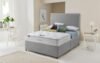Silentnight Amsterdam Miracoil Ortho Divan Bed Set, Double, 2 Drawers, No Headboard Required, Sandstone