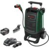 Bosch FONTUS Gen II P4A 18v Cordless Low Pressure Washer 20 Bar 1 x 6ah Li-ion Battery Charger