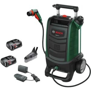 Bosch FONTUS Gen II P4A 18v Cordless Low Pressure Washer 20 Bar 2 x 2.5ah Li-ion Battery Charger