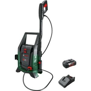 Bosch UNIVERSALAQUATAK 36V-100 36v Cordless Pressure Washer 1 x 4ah Li-ion Battery Charger
