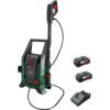 Bosch UNIVERSALAQUATAK 36V-100 36v Cordless Pressure Washer 2 x 4ah Li-ion Battery Charger