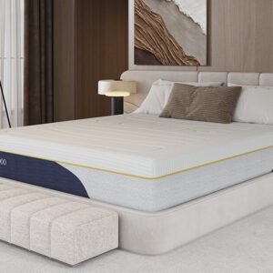 Luna 6000 Plush Gel Memory Pocket Hybrid Mattress, Single
