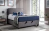 Novo Clione Ottoman Bed Frame, Double, Vogue Grey