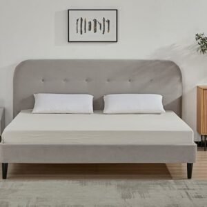 Novo Levi Fabric Bed Frame, Double