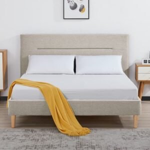 Novo Spencer Fabric Bed Frame, Double