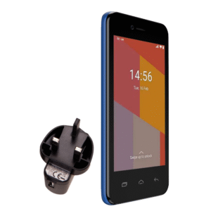 Returned Resale - TTfone Blue TT20 Dual SIM with Mains Charger and EE SIM Card