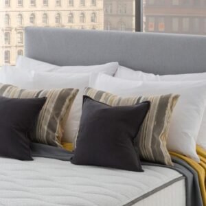 Silentnight Paris Headboard, Single, Sandstone