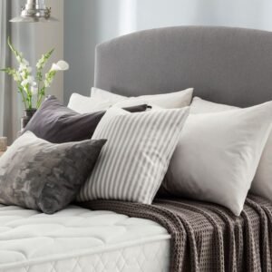 Silentnight Selene Headboard, Single, Sandstone