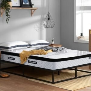 SleepSoul Heaven Cool Gel 3000 Pocket Pillow Top Mattress, Single