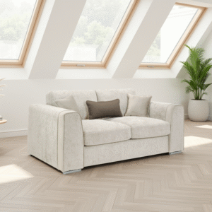 Naples Sofa Beige 2 Seater