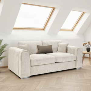 Naples Sofa Beige 3 Seater