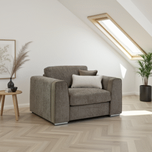 Naples Sofa Mocha Armchair