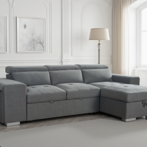 Artemis Sofabed Grey Universal Corner