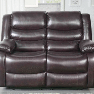 Conrad Manual Recliner Sofa Brown 2 Seater