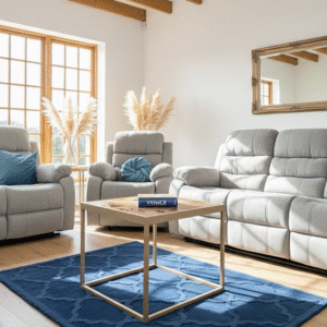 Stanley Manual Recliner Sofa Grey 3+2+1