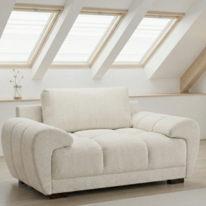 Azzuro Sofa Cream Armchair