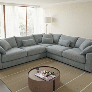 Jupiter Sofa Grey Large Corner