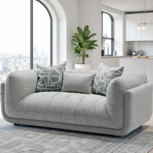 Oxford Sofa Grey 2 Seater
