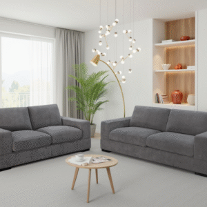 Westminster Sofa Grey 3+2 Set