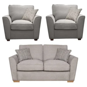 Buoyant Atlantis Fabric Sofa Set - 2+1+1 Seater - Variation Available