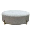 Buoyant Axel Fabric Footstool - Variation Available
