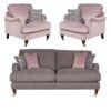 Buoyant Beatrix Fabric Sofa Set - 3+1+1 Seater - Variation Available