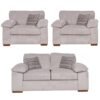 Buoyant Dexter Fabric Sofa Set - 2+1+1 Seater - Variation Available