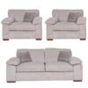 Buoyant Dexter Fabric Sofa Set - 3+1+1 Seater - Variation Available
