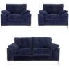 Buoyant Elsie Fabric Sofa Set - 2+1+1 Seater - Variation Available