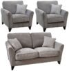 Buoyant Fairfield Fabric Sofa Set - 2+1+1 Seater - Variation Available