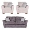 Buoyant Fantasia Fabric Sofa Set - 3+1+1 Seater - Variation Available