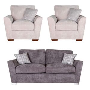 Buoyant Fantasia Fabric Sofa Set - 3+1+1 Seater - Variation Available