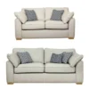 Buoyant Lorna Fabric Sofa Set - 3+2 Seater - Variation Available