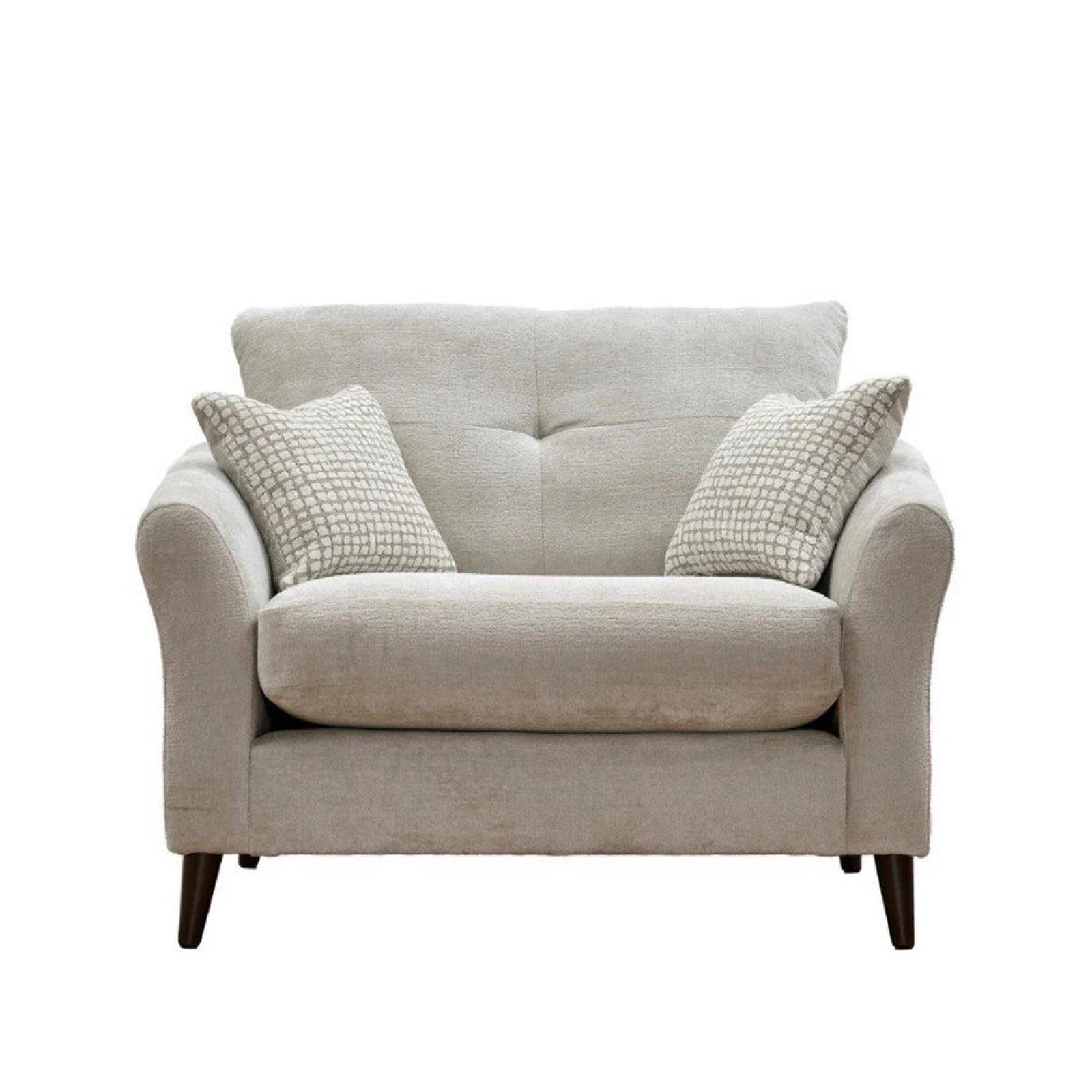 Buoyant Molly Fabric Love Chair - Variation Available
