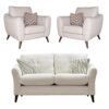 Buoyant Molly Fabric Sofa Set - 2+1+1 Seater - Variation Available