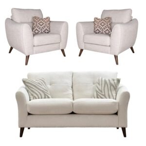 Buoyant Molly Fabric Sofa Set - 2+1+1 Seater - Variation Available