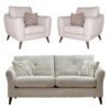 Buoyant Molly Fabric Sofa Set - 3+1+1 Seater - Variation Available