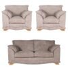 Buoyant Nicole Fabric Sofa Set - 2+1+1 Seater - Variation Available
