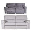 Buoyant Plaza Fabric Sofa Set - 3+2 Seater Recliner - Variation Available