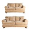 Buoyant Viscount Fabric Sofa Set - 3+2 Seater - Variation Available
