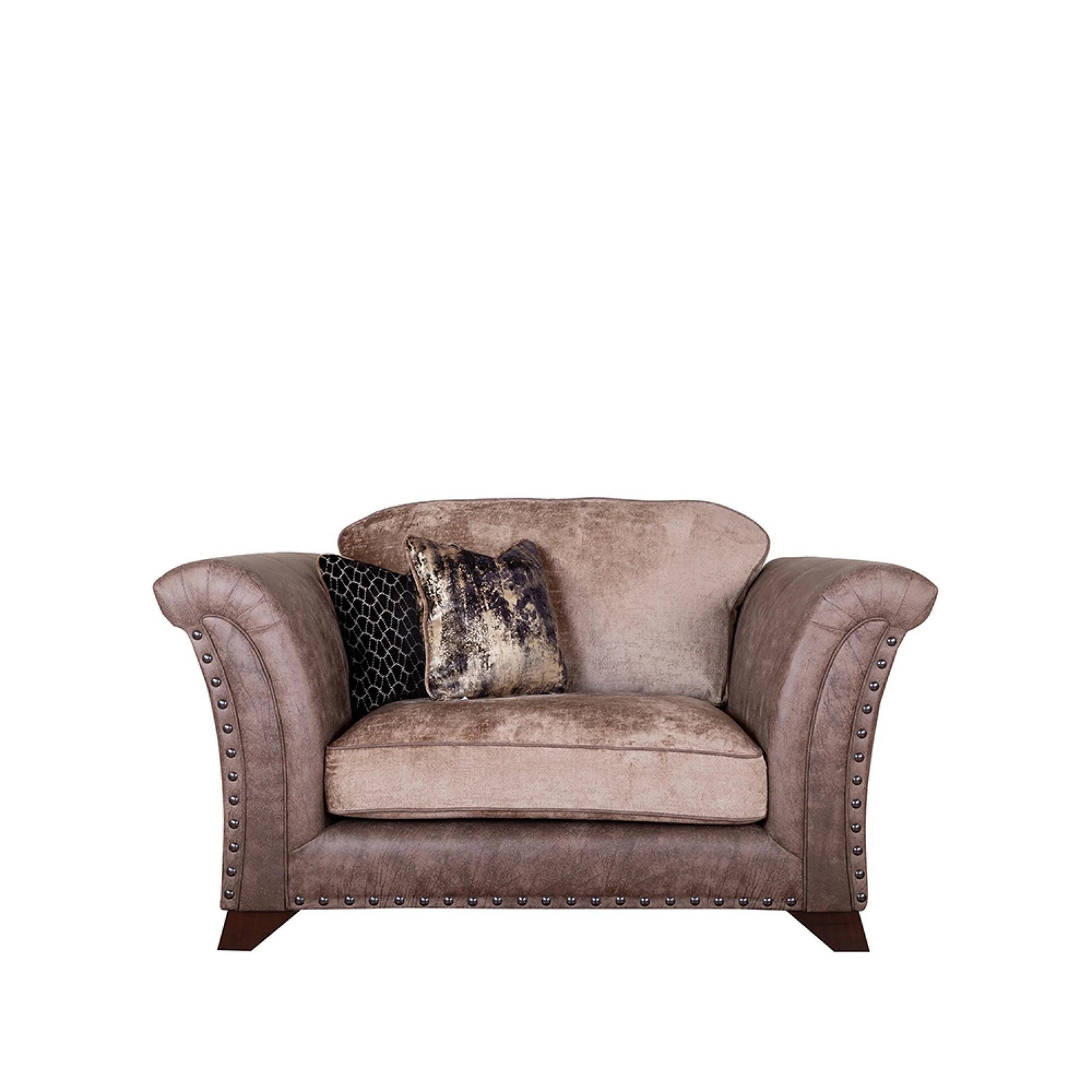 Buoyant Weston Fabric Love Chair - Variation Available