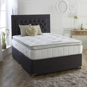 Cagliari Pillow Divan Bed - 1000 Platform Top - Sizes Available