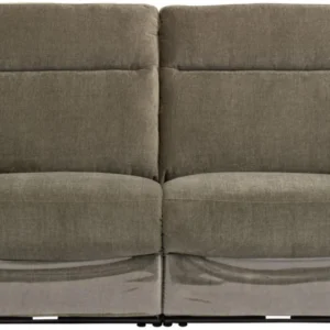 Havana Sofa - 3 Seater - Electric Recliner - Moss Green Fabric